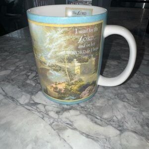 Thomas Kincaid Devotional Ceramic Mug with Scripture Bridge of Hope